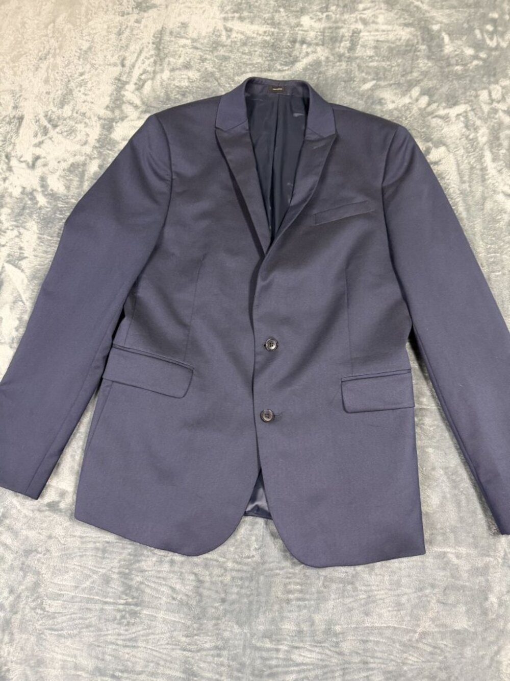 JF J.Ferrar Slim Fit 42 Regular Navy Suit Coat Made With Recycled Polyester